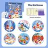 Mr. Toy 24 Solar Terms DIY Kit: Four Seasons Decorative Paintings for Kids.