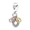 New 925 Silver Motorcycle Audio Tape Charm Beaded Chain Bracelet DIY Jewelry Trinket  Pendant Gift