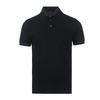 Color Block Striped Trim Cotton Short Sleeve Polo Shirt Men Tops Dark-Blue EM005798AF12955UB118