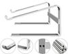 Dual-Layer Adjustable Metal Laptop Cooling Stand for Desktop