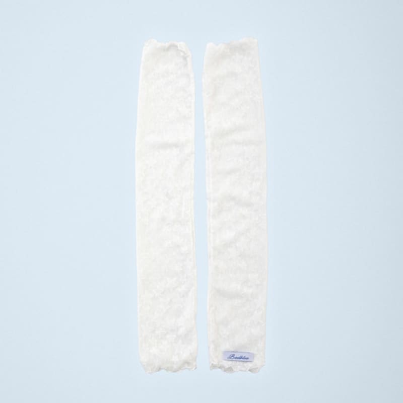 BadBlue Milky Way Leg Warmer White