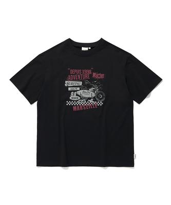 KULTE Bike Surf T-Shirt_Black