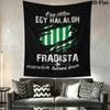 FRADI Cool Wall Tapestry Aesthetic Wall Hanging Printed Fabric Blanket Decorative Tapestries for Bedroom Living Room Home Decor