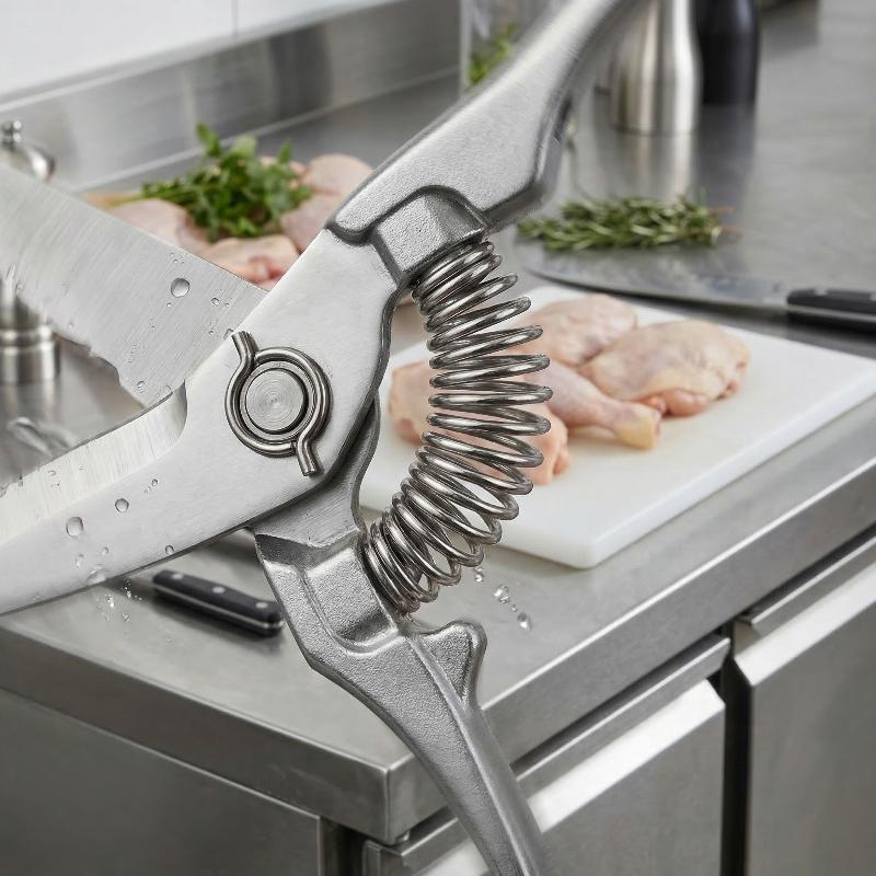 Edelstahl-Torsionsfeder für Geflügelscheren – 1,8 mm/2,0 mm Drahtdurchmesser, Stellt die Scherenspannung wieder her, 5/10 Stück Reparaturset