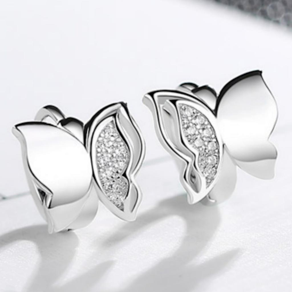 925 Silver Stud Earrings Beautiful Earrings High Quality For Women Earring Wedding Fine Jewelry Accessories Party Gift
