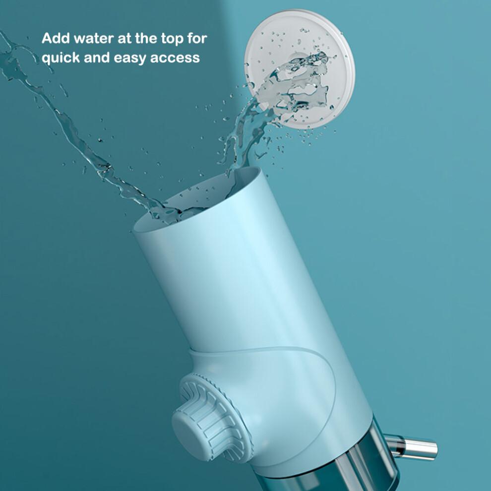 (Dunkelblau, 700ml) Pet Cage Water Dispenser Hanging Solid Color Feeder Feeding Tool