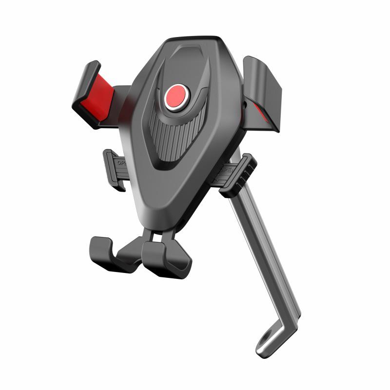 

Universal Rotatable Shockproof Phone Holder for Electric Vehicles, Scooters, Motorcycles, and Bicycles червоний