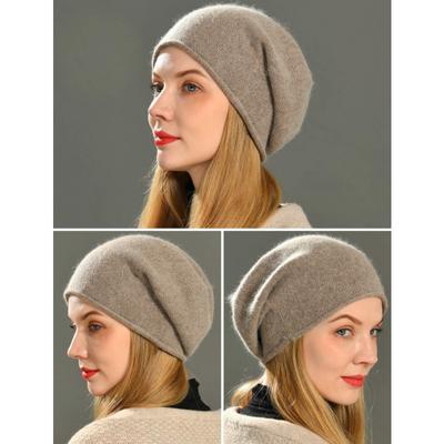 1PC Casual Knitted Beanie Women's Fashion Winter Skiing Cycling Outdoor Activities Soft Warm Skull Hat