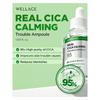WELLAGE Real Cica Calming Trouble Ampoule 50ml - Korean Skincare Soothing Serum, Madecassoside Centella Asiatica Panthenol Niacinamide, Relief