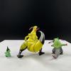 2-11cm Pokemon Anime Figure Axew Fraxure Haxorus Action Figures Pvc Statue Desktop Ornament Collection Model Toys Gifts