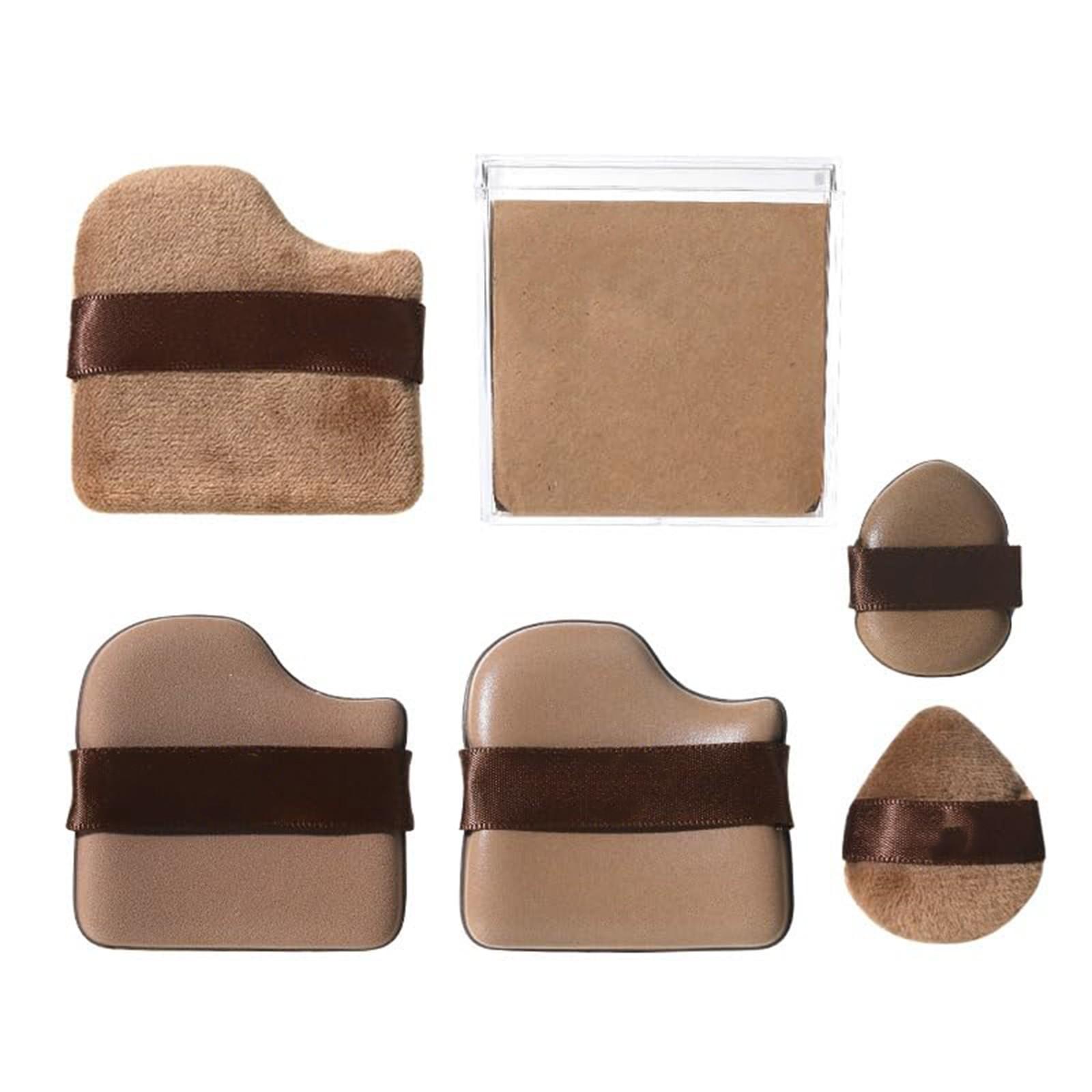 

Шоколадный спонж, Кушон, Двойного использования для сухого и влажного нанесения, Спонж для молока и кофе, Спонж для фиксации и красоты One Size чёрный