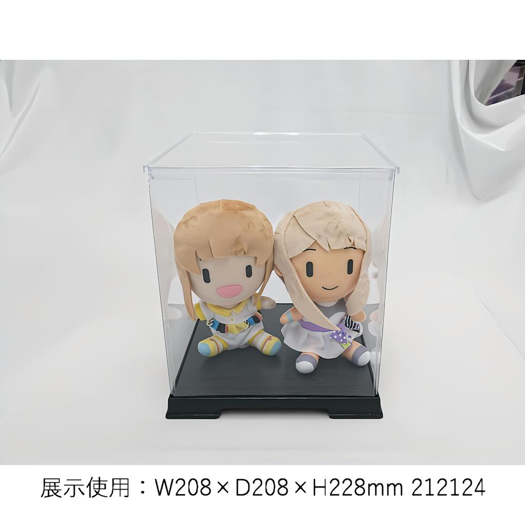 Kashibako Store Clear Figure Case, Inner Dimensions: 39.8cm W x 20.8cm D x 30.8cm H, Product Number: 402132