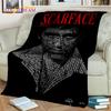 Scarface 3D Classics Movie Tony HD Blanket,Soft Throw Blanket for Home Bedroom Bed Sofa Picnic Travel Office Cover Blanket Kids