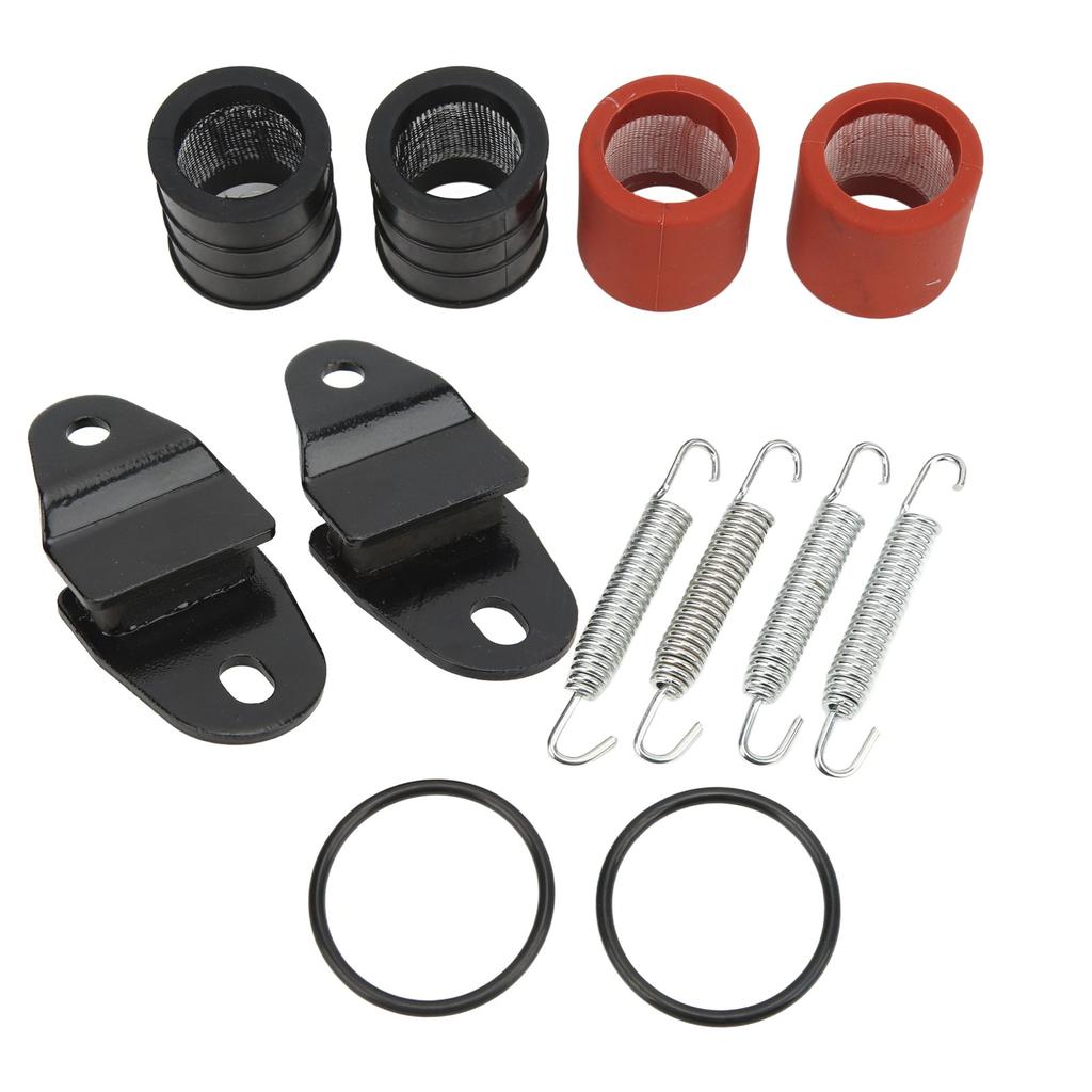 12 szt. Zestaw uszczelek złącza tłumika wydechowego ze sprężynami 2GU?14771?00?00 Zamiennik dla BANSHEE 350