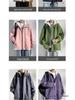 Men's Hooded Cotton Two-Piece Jacket for Spring/Autumn - Casual, Loose, Plus Size & Trendy