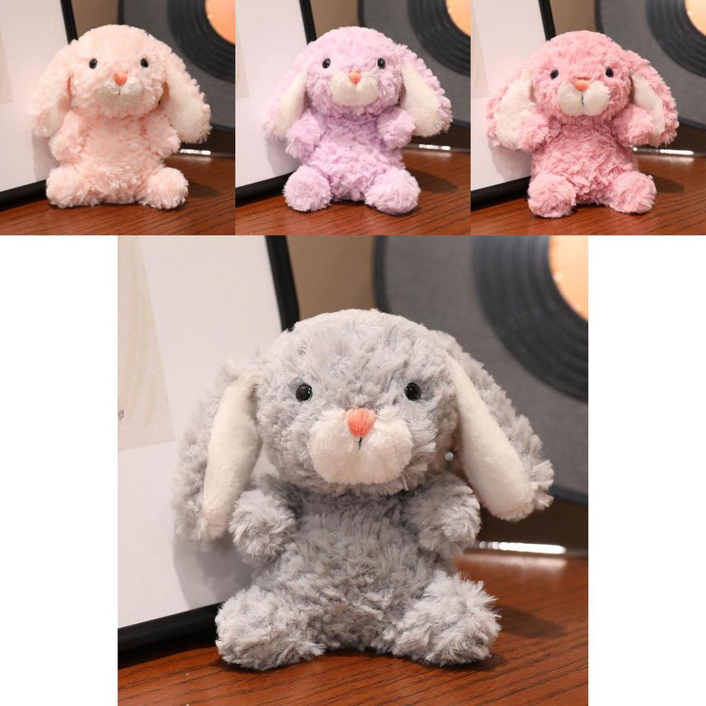 Cute Cartoon Rabbit Plush Doll With Ultrasoft Short Fur Ideal For Childrens Comfort