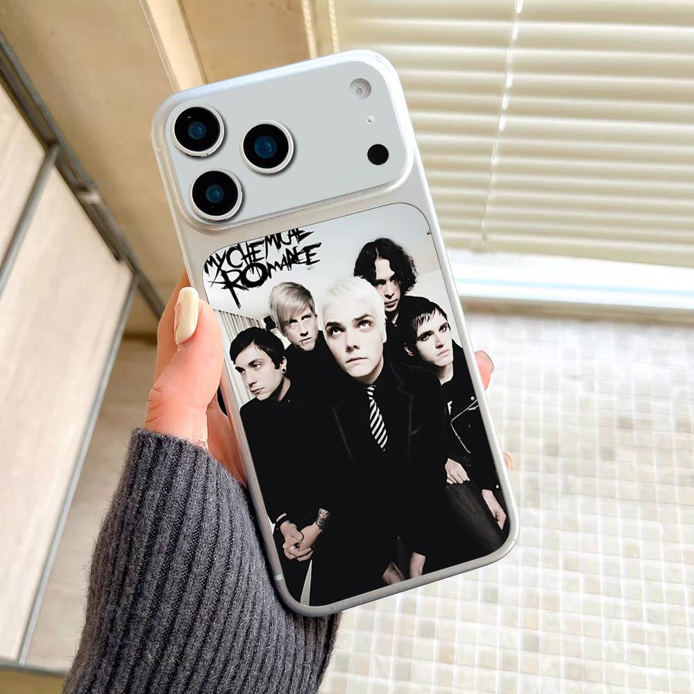 My Chemical Romance Rock Band Modern Style Back Decal Sticker Protective Wrap Skin For IPhone 17 Pro 17 Pro Max