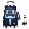 MIAOQIAO Student Rolling Stair-Climbing School Backpack