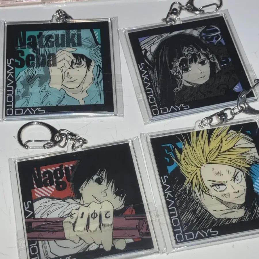 Sakamoto Days Sakadei Double Sided Acrylic Keyring Batch Nagumo