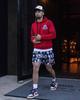 Unisex Sommar Trendiga Basketkaraktär Meshshorts - Snabbtorkande, Ovanför Knät, Fyrpunkts Casual Utomhuskläder