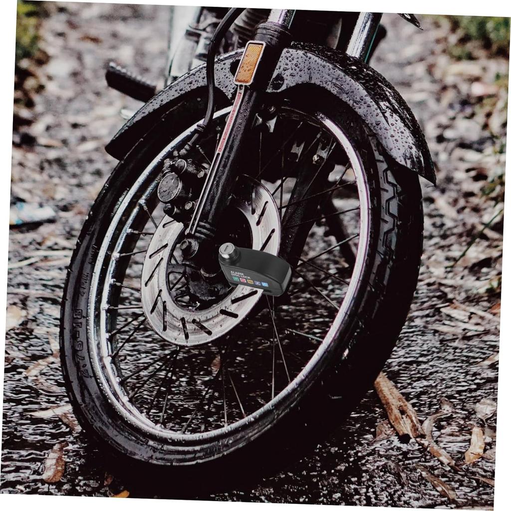 GLEAVI 1 Set Disc Brake Pad Lock Motorcycle Disc Brake Lock Motorcycle Wheel Lock Bicycles Accessories Motorcycle Alarm Brake Lock Alarm Lock Cycling