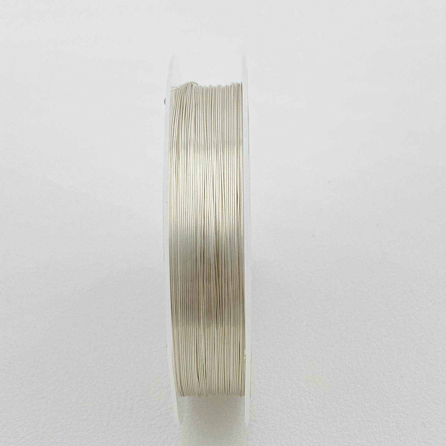 Diy Jewelry Copper Wire Ring Winding Copper Wire Beaded Jewelry Wire Bow Setting Wire Gold Silver Copper Wire Material 0.2mm [line thickness]*5pcs