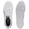 PUMA Court Classic Skateboard Shoes Unisex Low Top Black White 402223-21