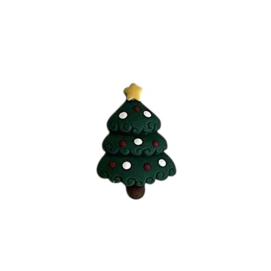 Christmas Tree Refrigerator Magnets 7Pcs/Set Mini Magnet, Xmas Shape Magnetic Home Decor Fridge Decorative Magnet for Whiteboard Locker Door