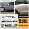 Neues 80% 3D Metall Aluminium Abzeichen Auto Karosserie Dekoration Aufkleber Für Mercedes Benz AMG W204 W205 W203 W211 W212 W213 W201 W210 W124