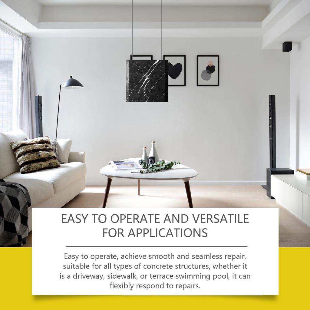 Sealant, Concrete Crack Adhesive, Concrete Crack Filler For Gaps, Caulking Glue For Cement Crack, Quick-Drying Sealing Adhesive 100ml