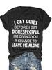 Bold Statement  First Silence, Then No Courtesy  T-Shirt   Avant-garde and Fearless Design, Speciall
