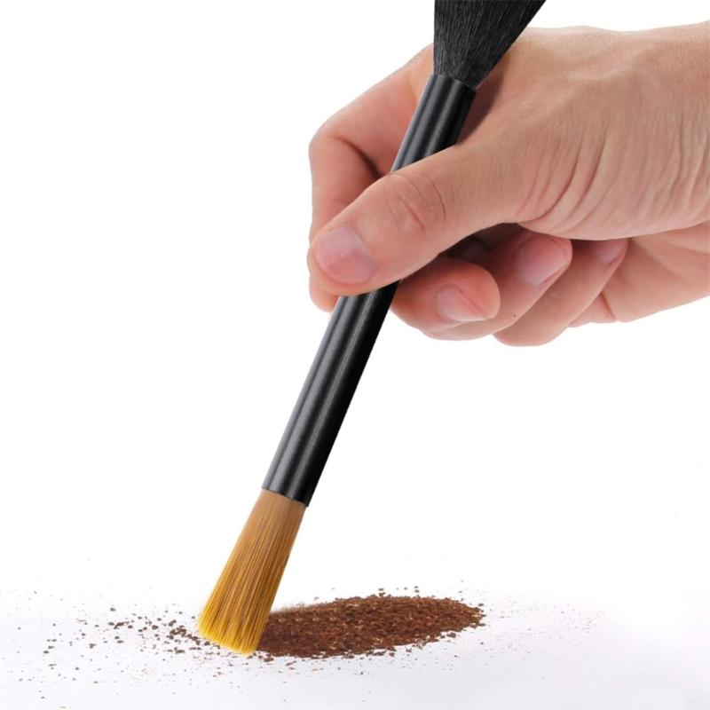 4PCS Coffee Grinder Brush Set with Nylon Bristles Cleaning Accessories Suitable for Cleaning Brew Head and Drip Tool