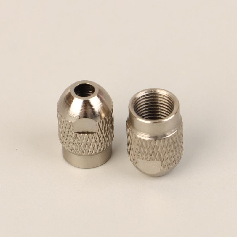 5/10Pcs Stainless Steel M7 M8 Nuts Pitch 0.75Mm Drill Chucks Collet Bits Shank Screws Replacement For Rotary Tool
