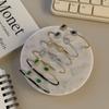 Waterproof Cubic Zirconia Cuff Bracelet Handmade Adjustable Open Bangle  Female Lady Girl