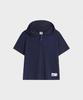 Dot Button Hoodie [Navy Dot]