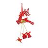 Plastic Fawn Bells Ornament Cute Deer Bell Pendant  Home New Year Gifts