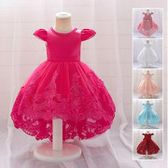 Cross-Border Baby Girl Mesh Princess Gown