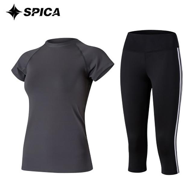Seupika Yoga Set T-Shirt Sleeveless Leggings Spa508706