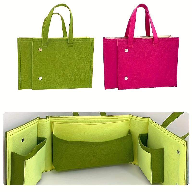 [Luxury Handbag] Durable Polyester Fiber 1 Storage Bag | Women's Luxury Handbag, Foldable Backpack, Travel Briefcase,Laptop Bag-Multiple Compartments