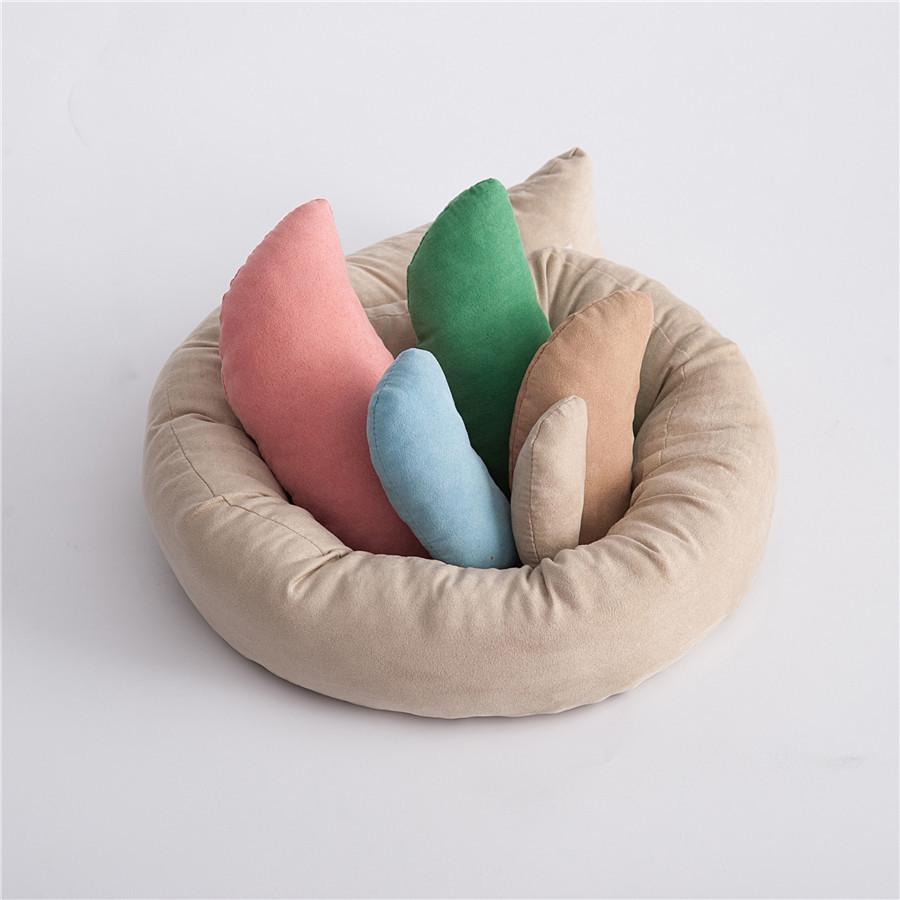 

U-shaped Newborn Photography Prop Pillow for Baby Photo Styling 6-Piece Set