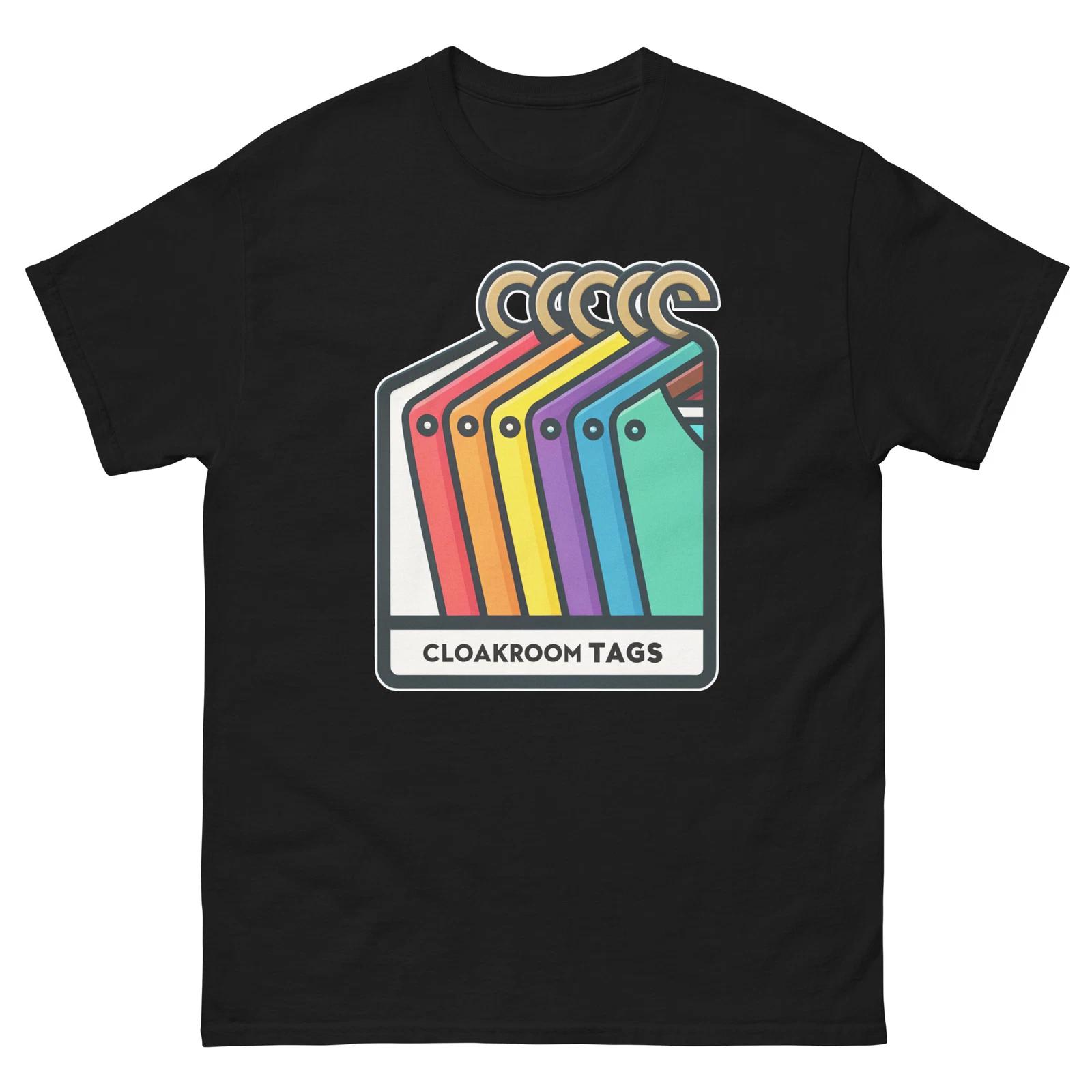 

Cloakroom Tags Nightclub Bar Nightlife Party T-Shirt 4XL