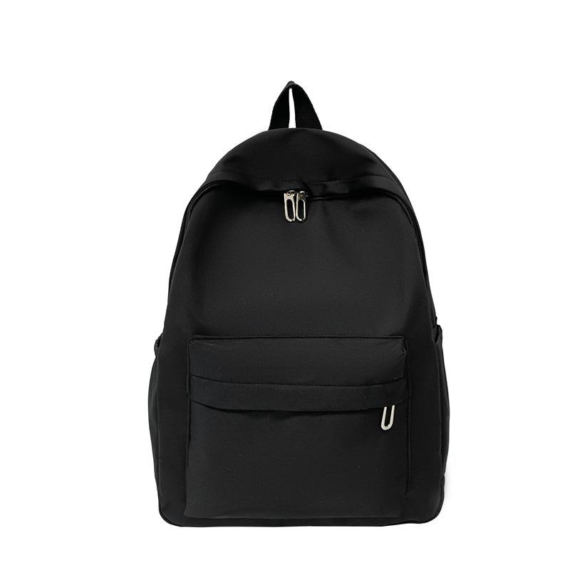 Schoolbag New Casual Large Capacity Backpack Fashion Student Lightweight Reduce Burden School Bag Simple Travel Backpack