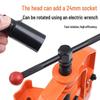 (Thickened Base) Heavy Duty C-Clamp G-Clamp Steel Pipe Holder Clamping Pliers Wire Cutter Fixing Tool