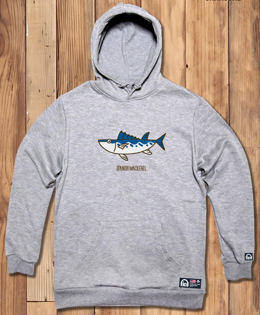 Fico-Hoody-206 Extreme Fishing Brand Pico Mackerel Hoodie