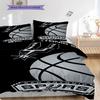 Biancheria da letto San Antonio Spurs(1 * copripiumino + 2 * federa, senza nucleo)Regalo di compleanno di Natale Morbido e confortevole