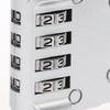 Portable 4 Digit Combination Padlock for Tool Boxes Secure and Weatherproof