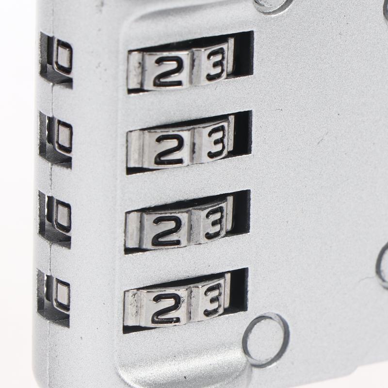 Portable 4 Digit Combination Padlock for Tool Boxes Secure and Weatherproof