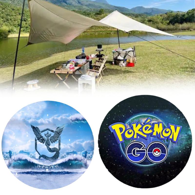 Pocket Monsters Printed Beach Towel Summer Large Round Picnic Blanket Yoga Mat