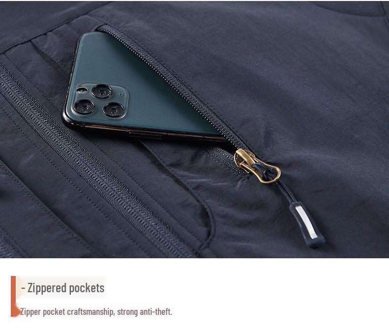 Herren Wendbare 8-Taschen Fleeceweste - Herbst/Winter Polarfleece, Ärmellos und Verdickt für Outdoor-Einsatz