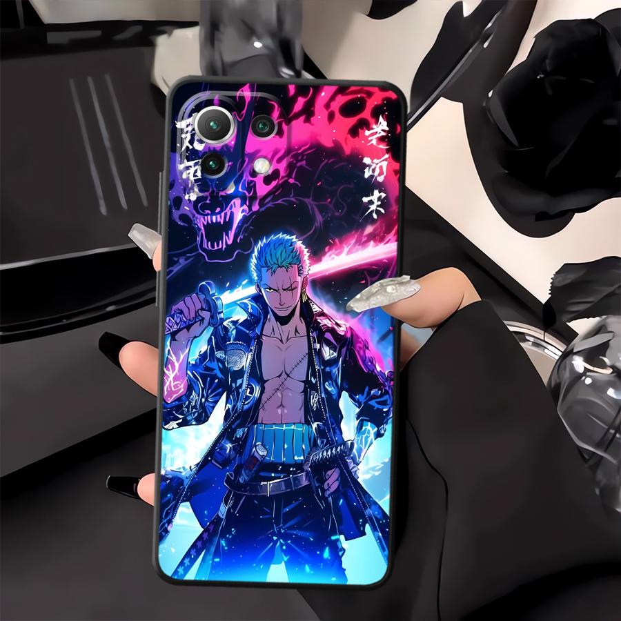 Cool Zoro Anime Case for Xiaomi Mi 13 11T 14 Pro 9T 10T 9 10 11 13 Lite CC9Pro Phone Cover